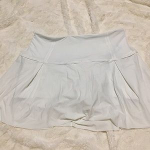 Lululemon White Workout Skirt!